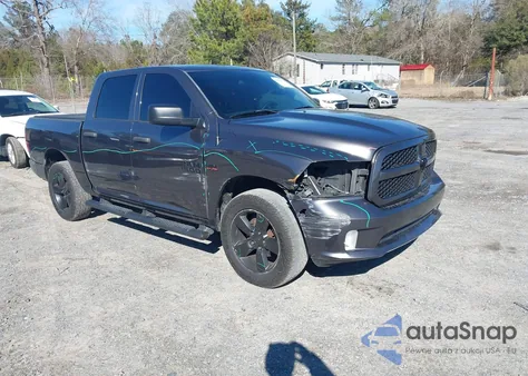 2018 Ram 1500 Express 4X4 5'7 Box from USA, damaged, VIN 1C6RR7KT8JS197218